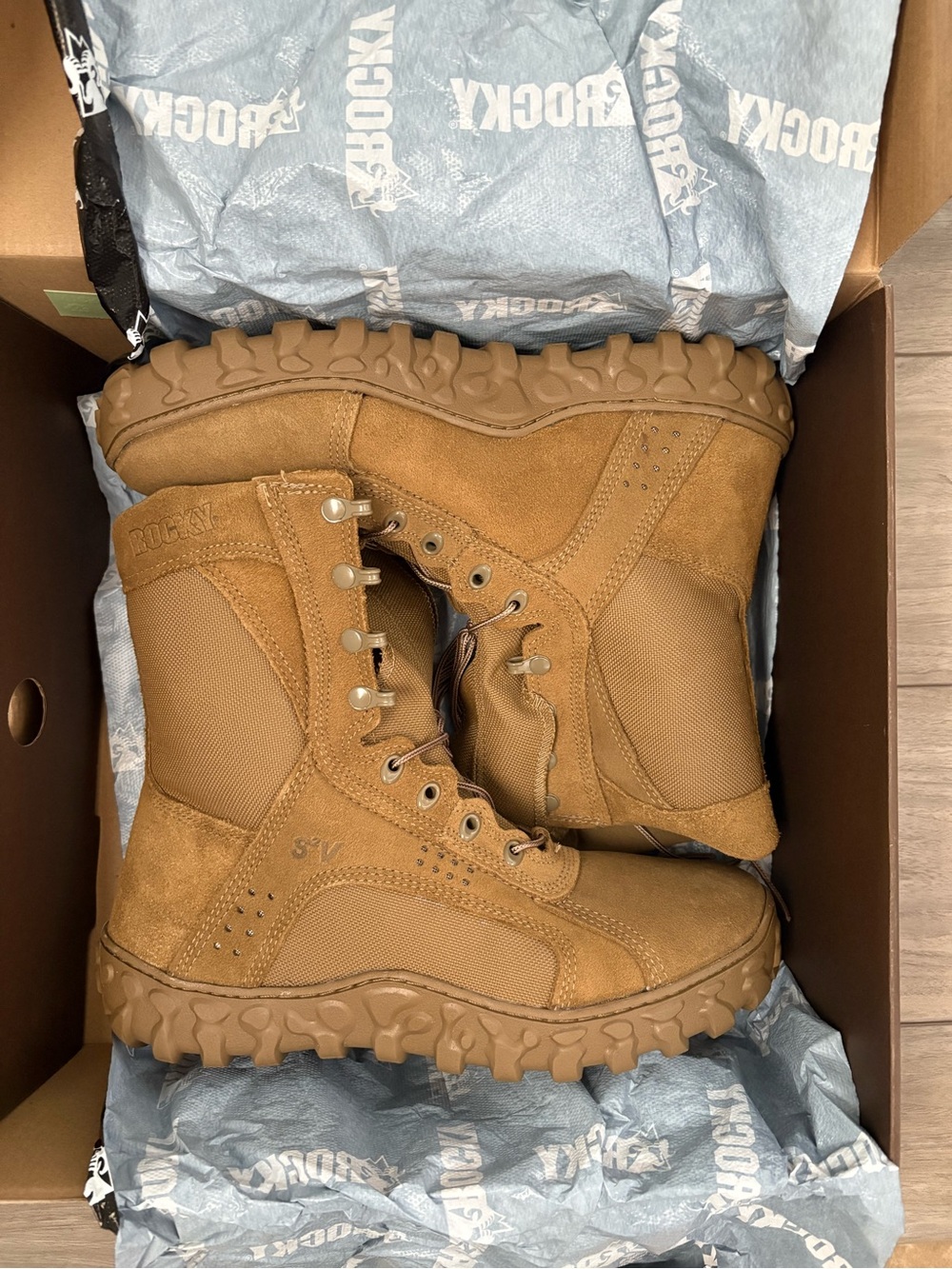 Rocky Men's Brown Tactical Boots